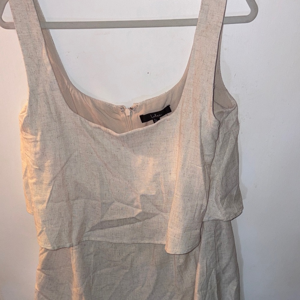 Lulu's Cream romper - Picture 2 of 6